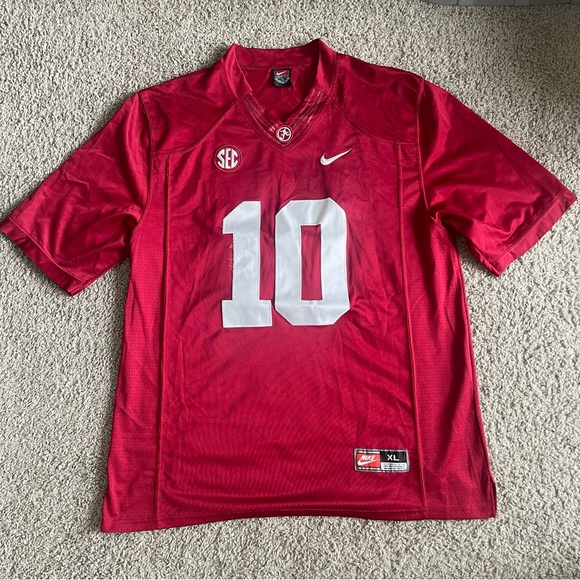 Alabama University of Texas Nike Sec #10 McCarron Jersey - Picture 1 of 7